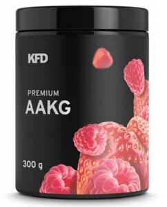 Аргінін KFD premium AAKG 300 грам смак : полуниця - малина