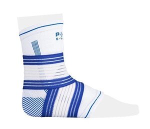 Бандаж на гомілкостоп Power System PS-6009 Ankle Support Pro Blue/White (1шт.) L/XL