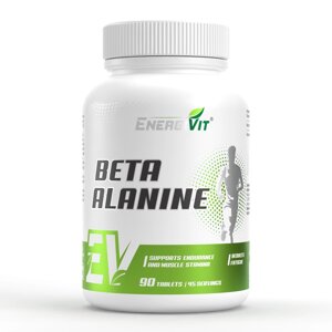 Бета-аланін EnergiVit Beta-Alanine 1250 mg 90 таблеток