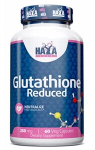 Біодобавка Haya Labs Glutathione Reduced 250 мг 60 капсул