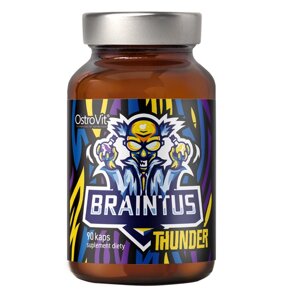 Для нервової системи OstroVit Braintus Thunder 90 капсул 10/24 року включно