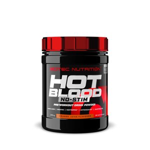 Енергетик без кофеїну Scitec HOT BLOD No-Stim 375 грам Смак : Кавун