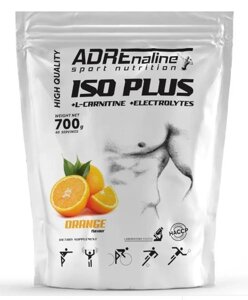 Ізотонік ADRENALINE Sport Nutrition Iso Plus 700 грамів Смак: Полуниця-Кавун