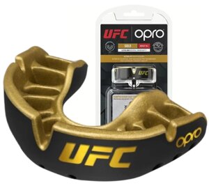 Капа OPRO Gold UFC доросла (вік 11+ Black/Gold (art. 102516001)