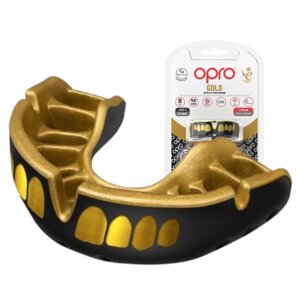 Капа OPRO Gold доросла (вік 11+ Grillz Black/Gold (art. 102504012)