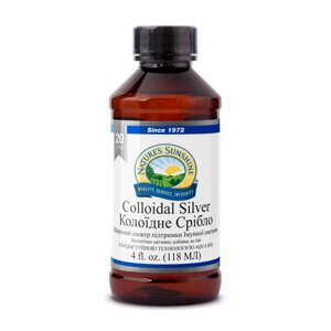 Колоїдне срібло, Colloidal Silver, Nature's Sunshine Products, 118 мл, США