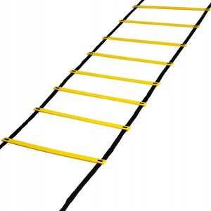 Координаційні сходи для тренування швидкості Power System PS-4087 Agility Speed Ladder Black/Yellow