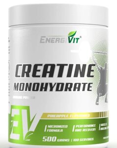 Креатин EnergiVit Creatine Monohydrate 500 грам Смак: Green Apple