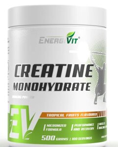 Креатин EnergiVit Creatine Monohydrate 500 грам Смак : tropical