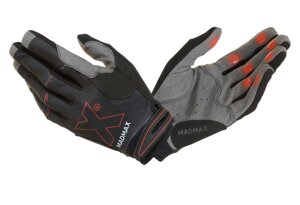 Рукавички для фітнесу MadMax MXG-103 X Gloves Black/Grey M