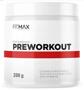 Передтренувальний комплекс FitMax Pre-Workout Pump 288 грамм Вкус: ice strawberry