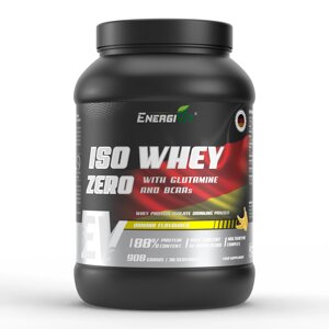 Протеїн ізолят EnergiVit Iso Whey Zero 908 грам Смак : Banane