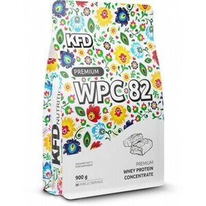 Протеїн KFD PREMIM+ WPC-82 900 грам Смак: молочна карамель