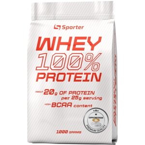 Протеїн sporter WHEY 100% protein 1000 грам смак : капучино