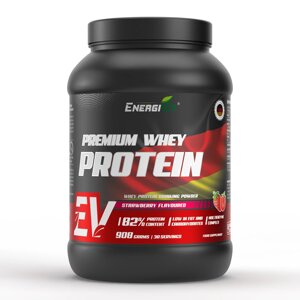 Протеїн сироватковий EnergiVit Premium Whey 908 грам Смак : Strawberry