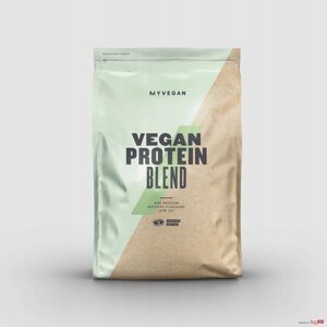 Протеїн VEGAN protein BLEND 1000 грам смак: coffe strawberry