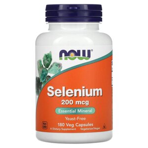 Селен Now Foods SELENIUM 200 mсg 180 капсул