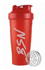 Шейкер BSN with metal ball RED