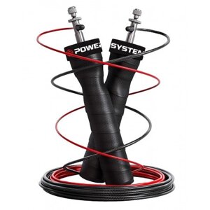 Скакалка швидкісна Power System PS-4079 Hi-Spedd Jump Rope Black (3m.)