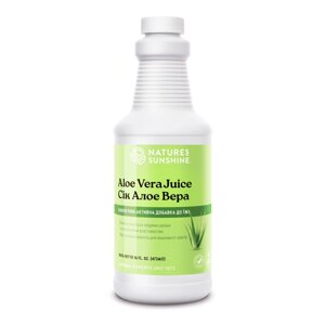 Сік Алое Вера, Aloe Vera Juice, 473 мл, Nature's Sunshine Products, США