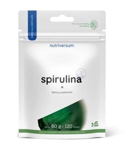 Спіруліна Nutriversum SPIRULINA 120 таблеток