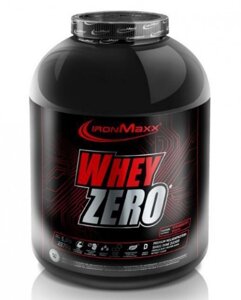 Сироватковий протеїн IRONMAXX WHEY ZERO 2270 грам Смак: French Vanilla