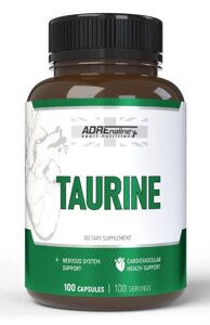 Таурін у капсулах Adrenaline TAURINE 1500 mg 100 капсул