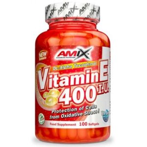 Вітамін E AMIX Vitamin E400 I. U. 100 капсул