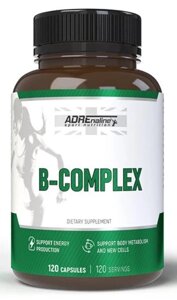 Вітаміни групи B ADRENALINE B-Complex 120 капсул