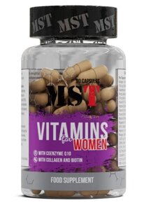 Жіночі вітаміни MST Vitamins for WOMEN 90 капсул