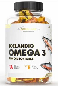 Жирні кислоти GOLD LABS Icelandic Omega 3 fish oil 90 капсул