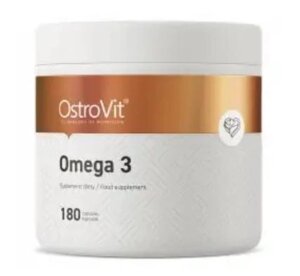 Жирні кислоти OstroVit OMEGA 3 180 капсул