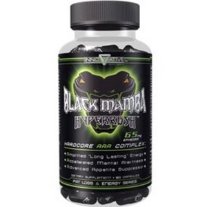 Cпалювач жиру BLACK MAMBA 65 mg ephedran 90 капсул