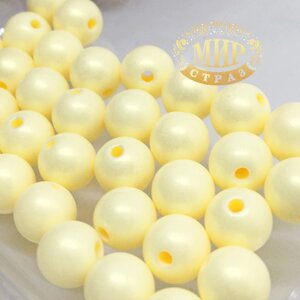 Акрилові перли Iridescent Yellow 8 мм (1 шт.)