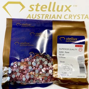 Камені Stellux Lt Rose ss16 (4 мм) 1440 штук