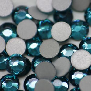 Камені DMC+ (Корея).Blue Zircon ss16(4mm).Цина за 100 шт.