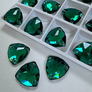 Пришивні триліанти Lux Emerald 16mm, 1шт