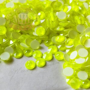 Стрази Swarovski, колір Electric Yellow, ss20 (4,8 мм), 100 шт.