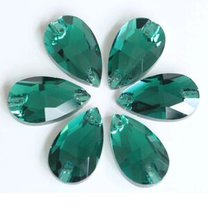 Пришивні краплі Green Zircon (виберіть розмір)