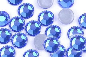 Камені Crystal Stone (HF).Цвіт Sapphire ss16(4mm).Ціна за 100 шт.