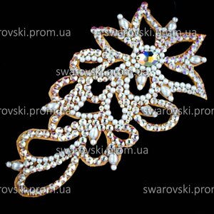 Прикраса на голову. Розмір 16х7 см Swarovski