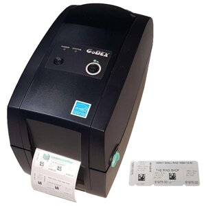 Godex RT200/RT230 - малогабаритний термотрансферний принтер дркуку