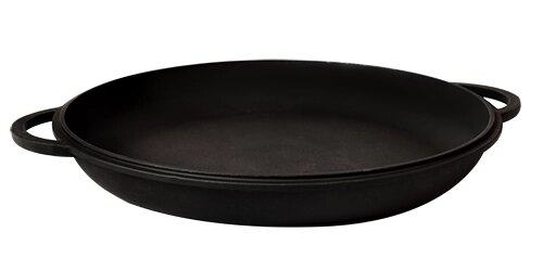 Кришка-сковорода чавунна лита Сітон d = 200 мм від компанії Інтернет-магазин з продажу чавунного посуду виробництва НВП Сітон - фото 1
