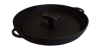 Сковороди гриль з чавунними пресами без покриття