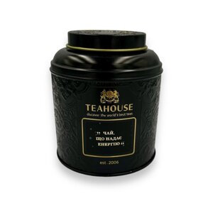 Чай листовий, ТМ Teahouse Чай, що надає енергію ж/б, 100 г