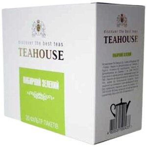 Чай пакетований, ТМ Teahouse Імбирний зелений, 20х5 г (Grand packs)