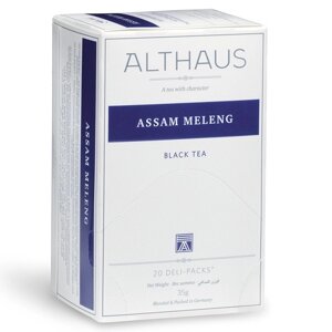 Чай пакетувань, ТМ Althaus Assam Meleng 20x1,75 г (Deli Packs)