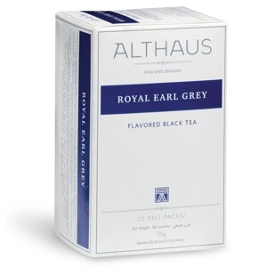 Чай пакетувань, ТМ Althaus Royal Earl Grey, 20x1,75 г (Deli Packs)
