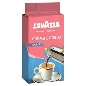 Кава мелена, ТМ Lavazza, Crema e Gusto Dolce 50/50, 250 г