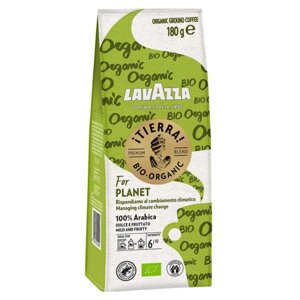 Кава мелена, ТМ Lavazza Tierra For Planet Bio Organic, 180 г